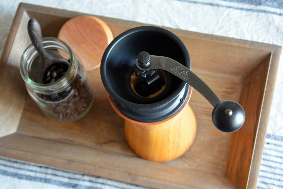 コーヒーミル×カリタ製機械部<MokuNeji・モクネジ>