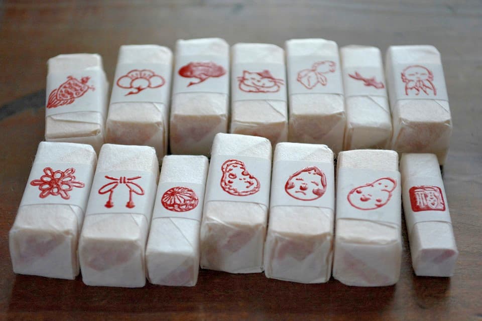 工房 蓮のオリジナル本柘印 遊楽の印 (ゆらのいん) | 暮らしのほとり舎